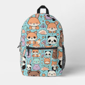 Doodle Dreamscape Bedruckter Rucksack (Vorderseite)