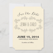 doodle drehen Save the Date (Vorderseite)