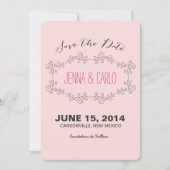 doodle drehen Save the Date (Vorderseite)