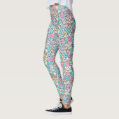Doodle-Eiscremehörnchen und Popsicles Leggings (Links)