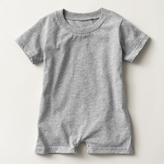 Doodle Elephant. Baby Strampelanzug. Baby T-shirt (Vorderseite)
