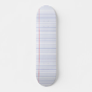 Doodle es dein Selbstpapier Skateboard