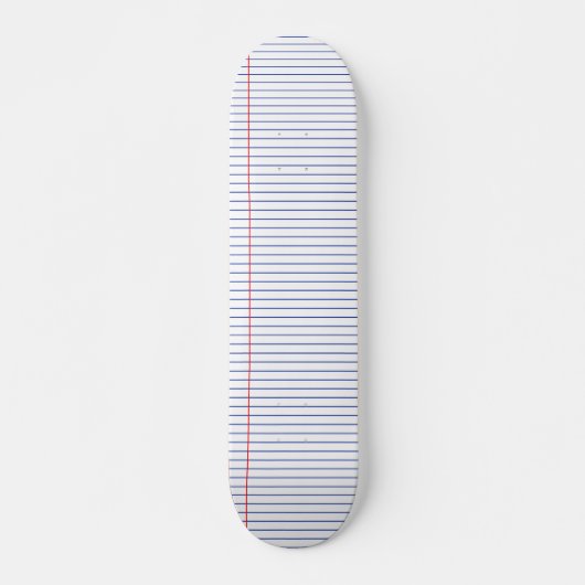 Doodle es dein Selbstpapier Skateboard (Vorne)