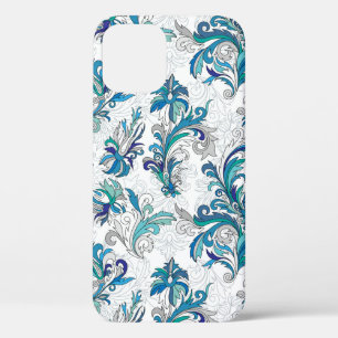 Doodle farbige pastellfarbene blühende Hand gezeic Case-Mate iPhone Hülle