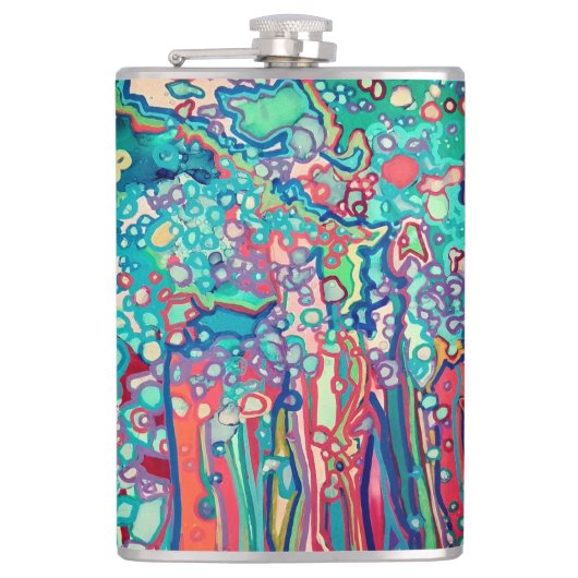 Doodle Flachmann (Vorderseite)