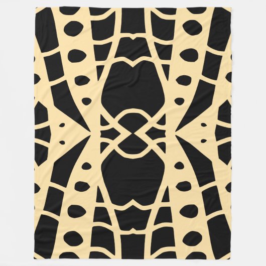 Doodle Fleecedecke (Vorderseite)