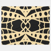 Doodle Fleecedecke (Vorderseite (Horizontal))