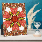 Doodle floral Art Print Fotoplatte (Seite)