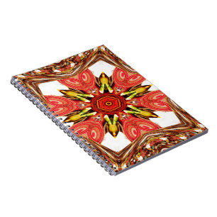 Doodle floral Art Print Notizblock