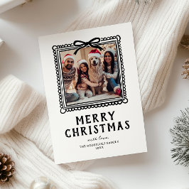 Doodle Foto Rahmen Weihnachten