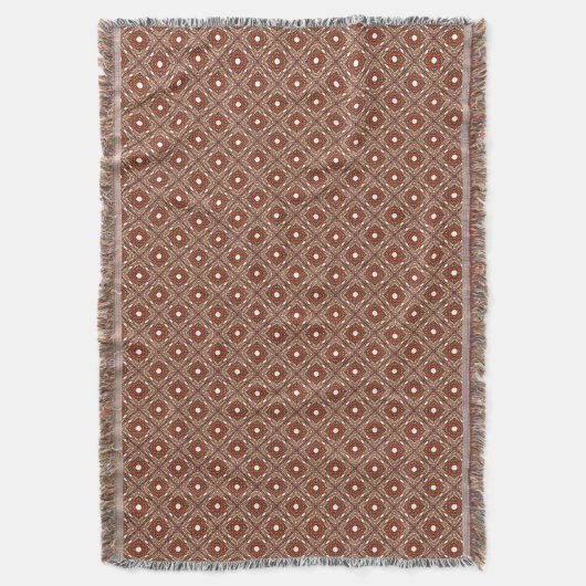 Doodle Frames Throw Blanket Decke (Vorderseite Vertikal)