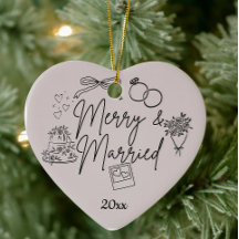 Doodle fröhlich und verheiratet