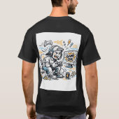 Doodle Gamer Action T-Shirt (Rückseite)