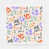 Doodle Garden Serviette (Vorderseite)
