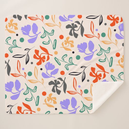 Doodle Garden Sherpadecke (Vorderseite (Horizontal))