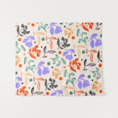 Doodle Garden Wandteppich (Vorderseite (Horizontal))
