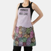 Doodle Garne Strickkiste Homespun personalisiert Schürze (InSitu)