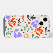 Doodle-Garten iPhone Hülle (Rückseite (Horizontal))