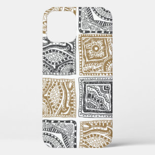 Doodle geometrisches, vintage abstraktes Muster. Case-Mate iPhone Hülle