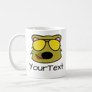 Doodle Gesicht Personalisiert Kaffee Tasse