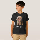 Doodle Goldendoodle Hund Lover T-Shirt (Vorne ganz)