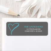 Doodle Heart Address Labels (Insitu)