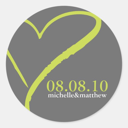 Doodle Heart Stickers (Vorderseite)