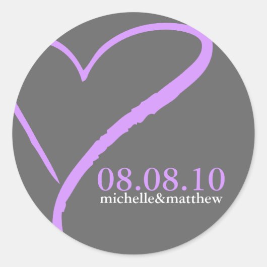 Doodle Heart Stickers (Vorderseite)