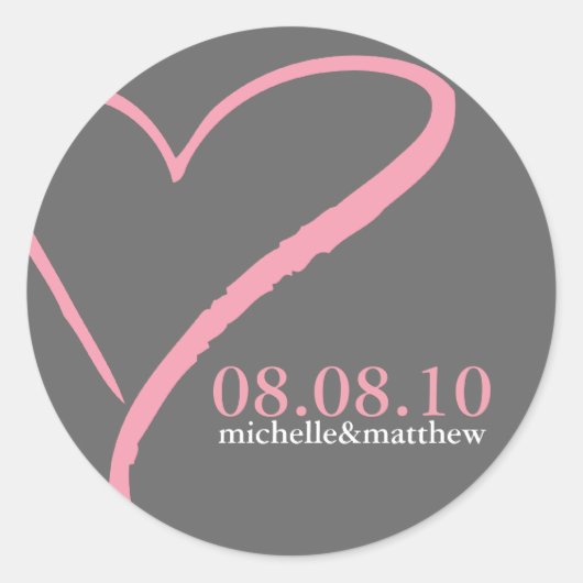 Doodle Heart Stickers (Vorderseite)