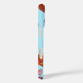 Doodle Hearts Case-Mate iPhone Hülle (Rückseite / Rechts)