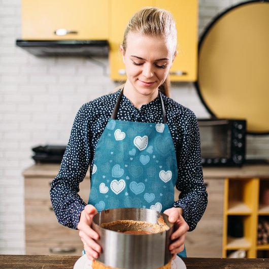 Doodle Hearts Schürze