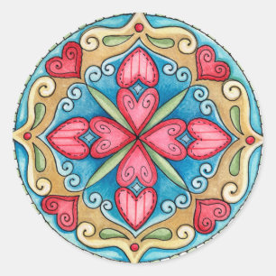Doodle Hearts - Stickers