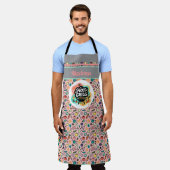 Doodle Hot Grill BBQ Sommerküche Schürze (Getragen)