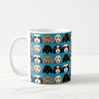 Doodle-Hund-Kaffeetasse Kaffeetasse