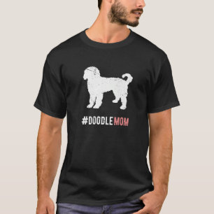 Doodle Hund Mama Geschenk für Frauen Funny Goldend T-Shirt