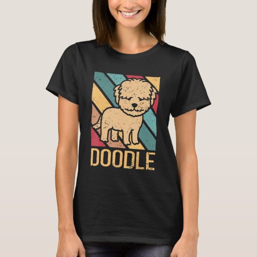Doodle Hunde Eigentümer Hund Goldendoodle Doodle T-Shirt (Vorderseite)