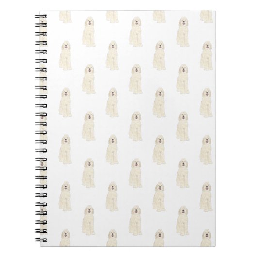 Doodle III (Cream White) Notebook Notizblock (Vorderseite)