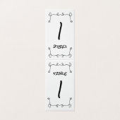 Doodle Illustrationen Hochzeiten in Schwarz und We (Außenseite Aufgefaltet)