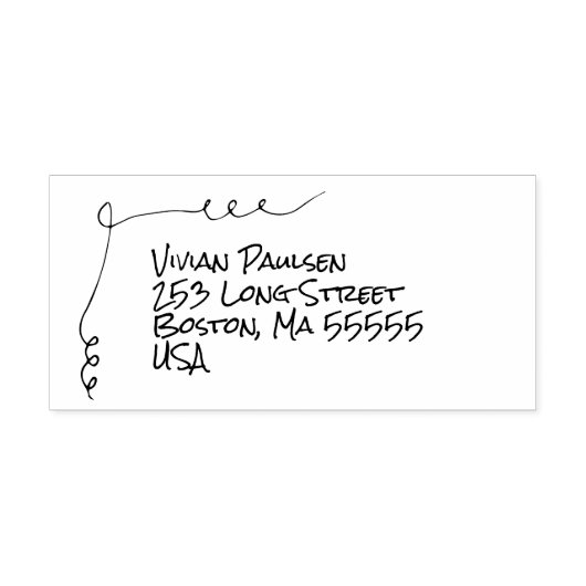 Doodle Illustrationen Hochzeiten in Schwarz und We Permastempel (Design)