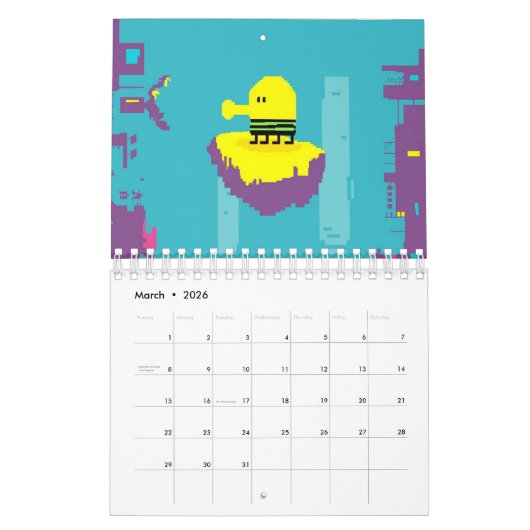 Doodle Jump 2021 Kalender (Mär 2026)