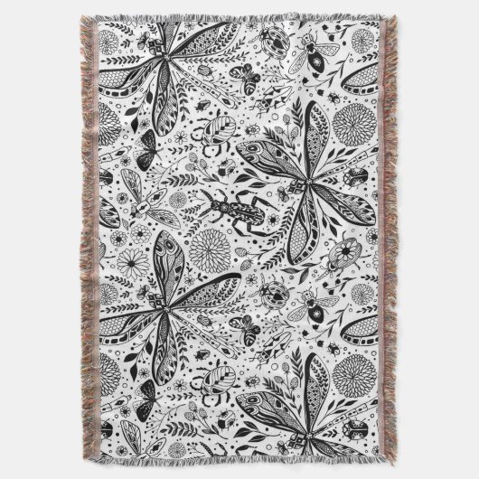 Doodle-Käfer auf dunkelblau Decke (Vorderseite Vertikal)