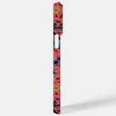 Doodle-Käfer auf Korallenrot Case-Mate iPhone Hülle (Rückseite / Rechts)