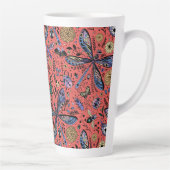 Doodle-Käfer auf Korallenrot Milchtasse (Rechts)