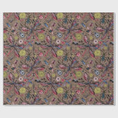 Doodle-Käfer auf mocha-braun Geschenkpapier (Flach)