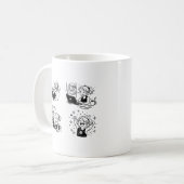Doodle kaffeetasse (Vorderseite Links)