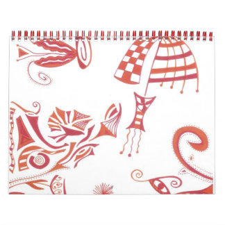 Doodle-Kalender Januar 2012-Dezember 2012 Kalender