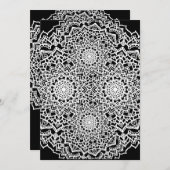 Doodle-Karte Feiertagskarte (Vorne/Hinten)