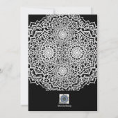 Doodle-Karte Feiertagskarte (Rückseite)