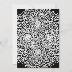 Doodle-Karte Feiertagskarte