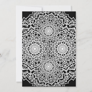 Doodle-Karte Feiertagskarte